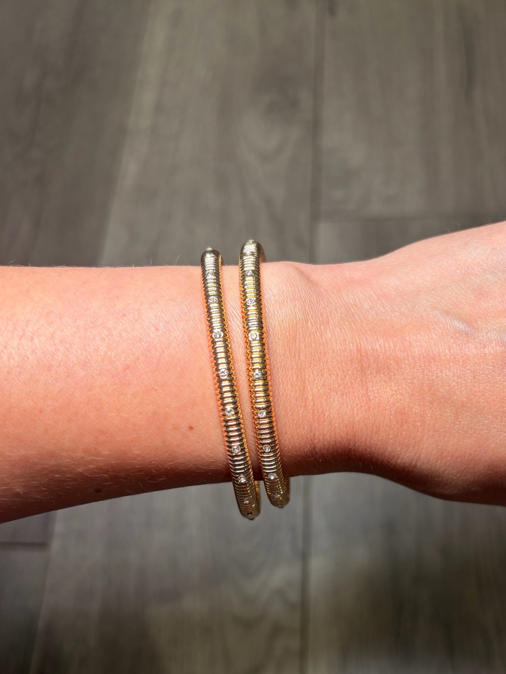 BAUBLEBAR Gold Bangle Set (OS)